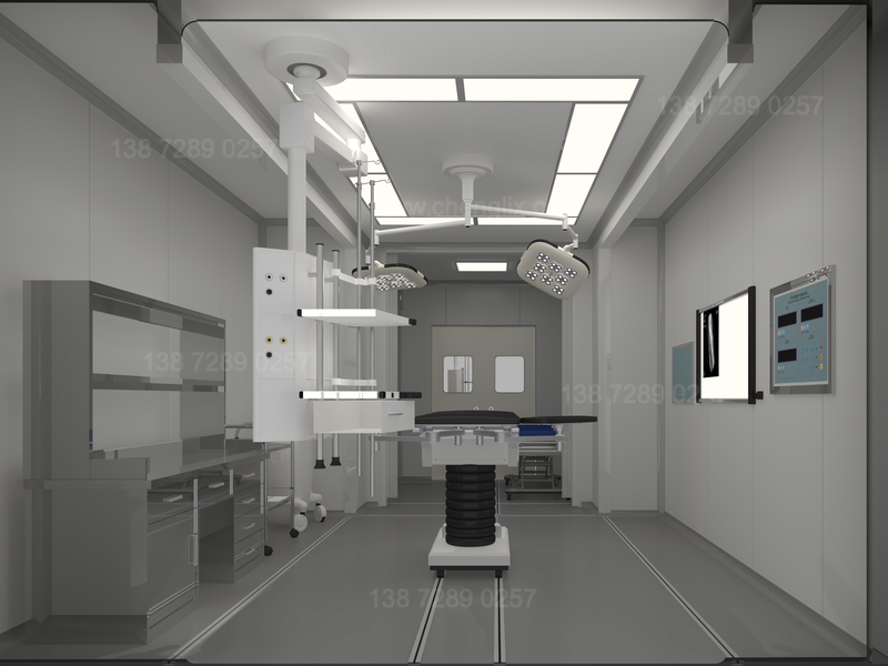 野戰(zhàn)醫(yī)院的手術(shù)車
