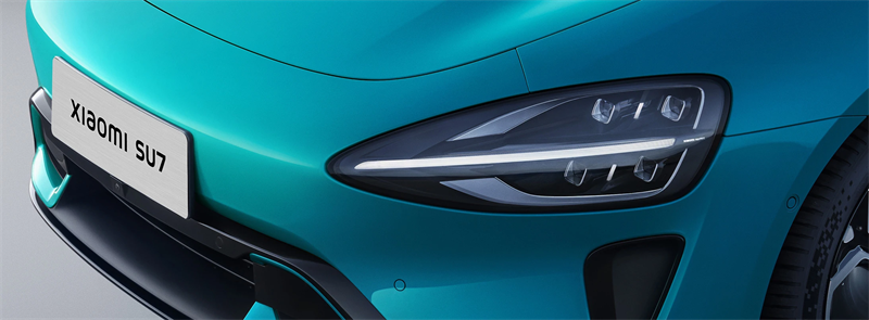 小米SU7純電動(dòng)汽車安全氣囊顏色解析
