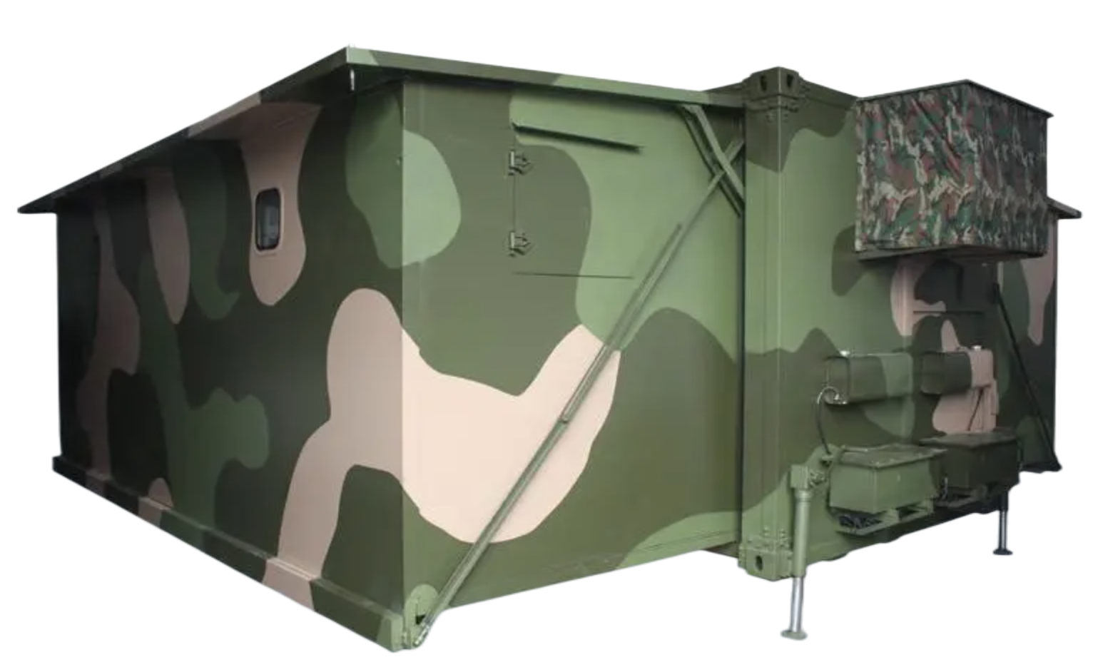 GJB部隊(duì)軍用方艙 防可見(jiàn)光偵查隱形方艙